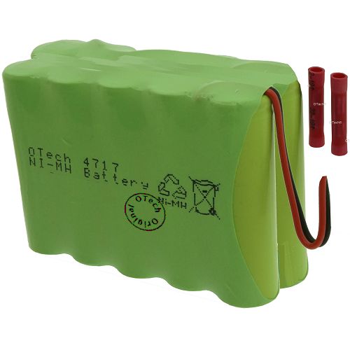 Pack accus sortie Fils + connecteurs à sertir 12V Ni-Mh 2000mAh