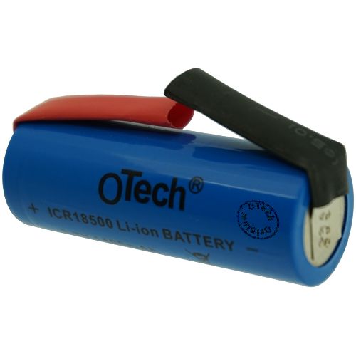Batterie compatible ICR18500 Pattes à souder 3.7V Li-Ion 1400mAh