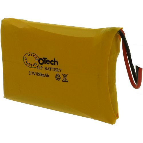 Batterie 1ICP6/34/53 (mm: 5.47x33.72x52.237) sortie fil 3.7V Li-Po 850mAh