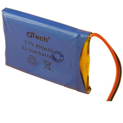 Batterie 1ICP6/34/52 (mm: 5.27x33.54x51.14) sortie fil 3.7V Li-Po 850mAh