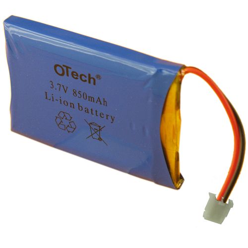 Pack accus LP503350 avec protect PCM (5x33x50mm) 3.7V Li-Po 850mAh