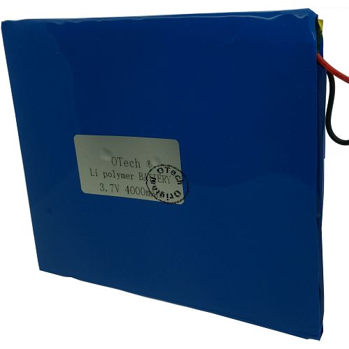 Pack accus LP3794108+ connecteurs à sertir (3.2x72x108mm) 2C 3.7V Li-Po 4000mAh