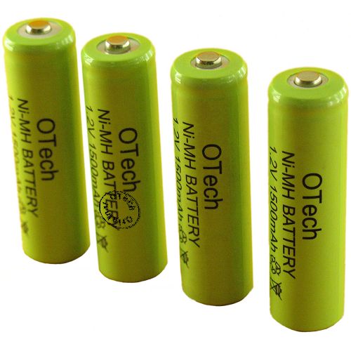 Pack accus 4XAA 1.2V Ni-Mh 1500mAh