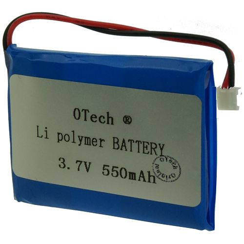 Pack accus 3.7V Li-Ion 500mAh