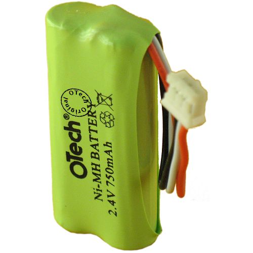Pack accus AAA 2.4V Ni-Mh 750mAh