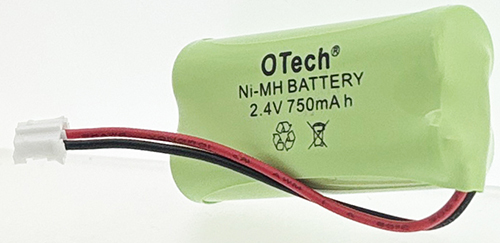 Pack accus AAA 2.4V Ni-Mh 750mAh