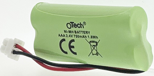 Pack accus AAA 2.4V Ni-Mh 750mAh