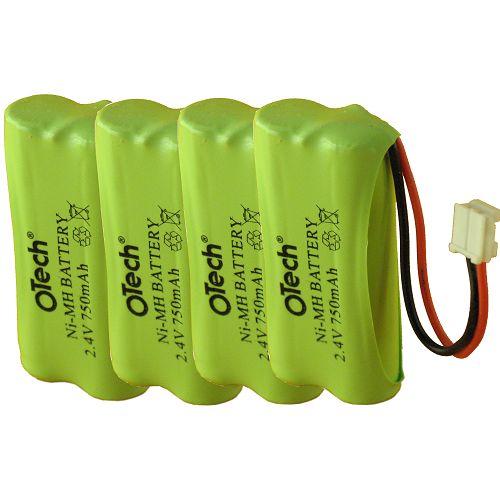 Pack accus AAA 4X 2.4V Ni-Mh 750mAh