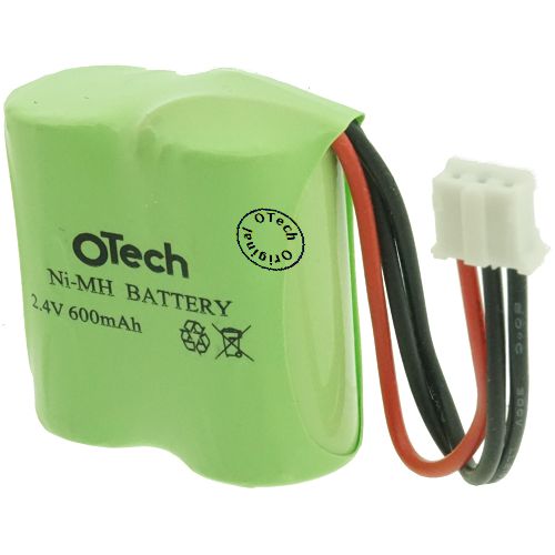 Pack accus 2/3 AA 2.4V Ni-Mh 300mAh