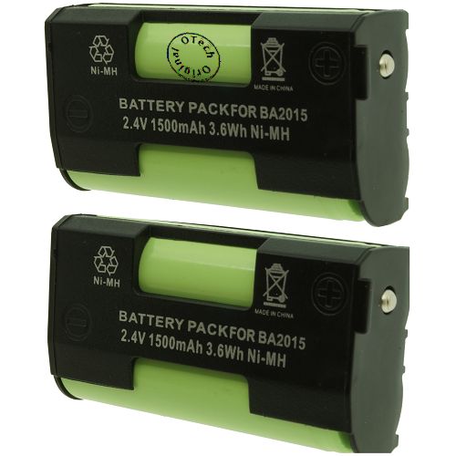 Pack accus SEN BA2015 X2 2.4V Ni-Mh 1500mAh