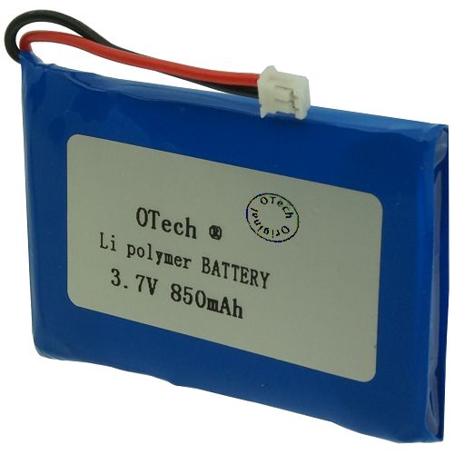 Pack accus 3.7V (51x33x5.9) Li-Ion 850mAh