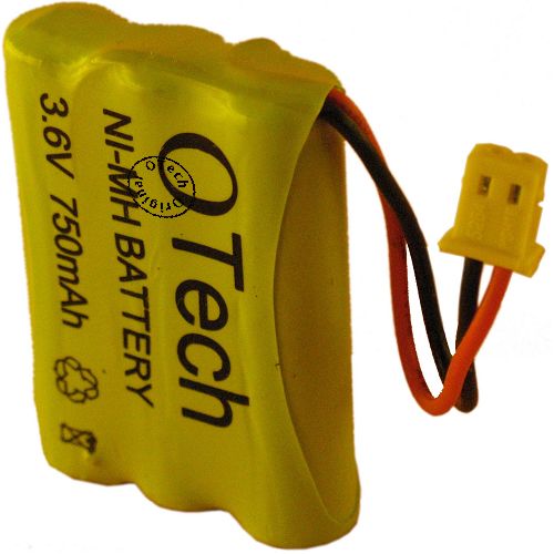 Pack accus AAA 3.6V Ni-Mh 750mAh