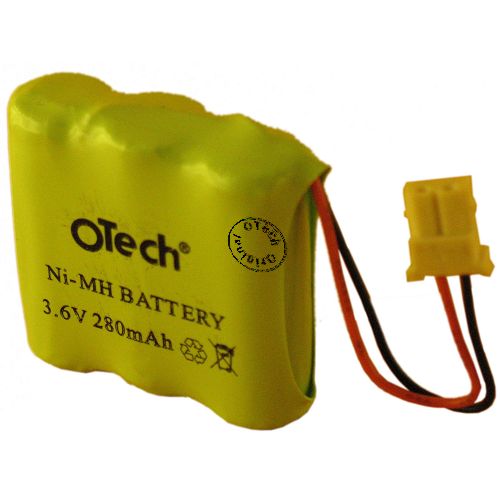 Pack accus 2/3 AAA 3.6V Ni-Mh 280mAh