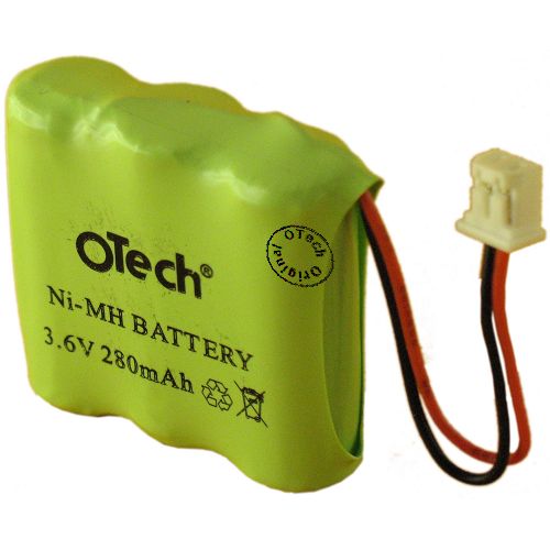 Pack accus 2/3 AAA 3.6V Ni-Mh 280mAh