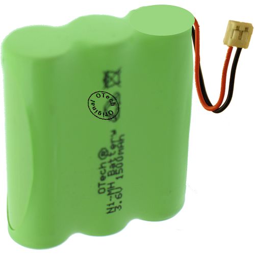 Pack accus AA 3.6V Ni-Mh 1500mAh