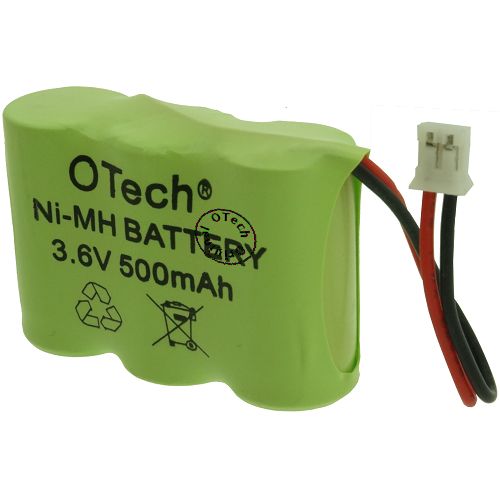 Pack accus 1/2 AA 3.6V Ni-Mh 300mAh
