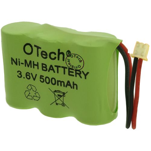 Pack accus 1/2 AA 3.6V Ni-Mh 600mAh