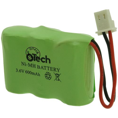 Pack accus 1/2 AA 3.6V Ni-Mh 300mAh