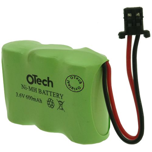 Pack accus 1/2 AA 3.6V Ni-Mh 300mAh