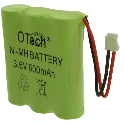 Pack accus AA 3.6V Ni-Mh 1200mAh