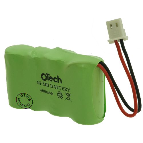 Pack accus 1/2 AA 4.8V Ni-Mh 600mAh