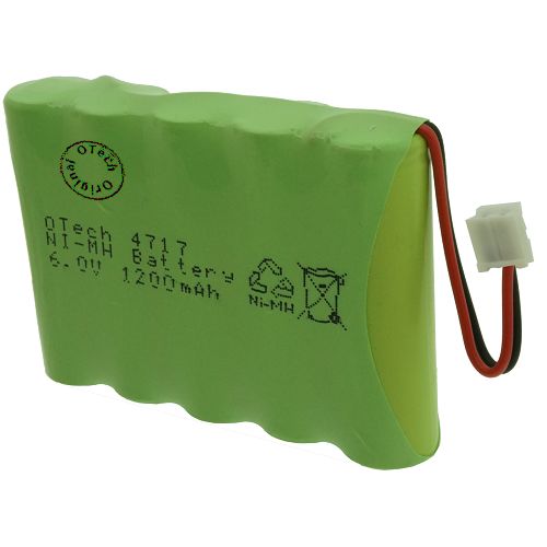 Pack accus AA 6V Ni-Mh 1200mAh