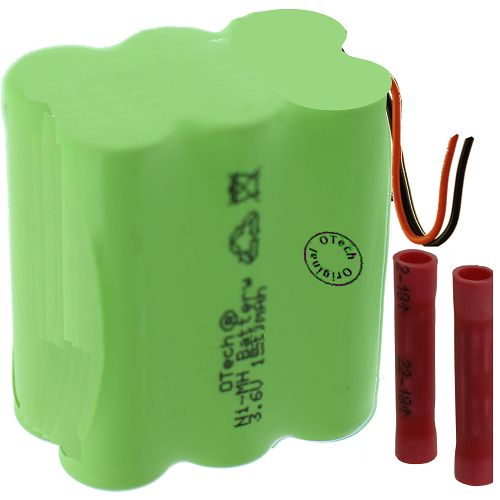 Pack accus AA sortie Fils + connecteurs à sertir 7.2V Ni-Mh 1700mAh