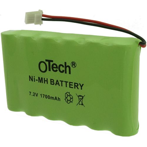 Pack accus AA avec sécurité intégrée 7.2V Ni-Mh 1700mAh