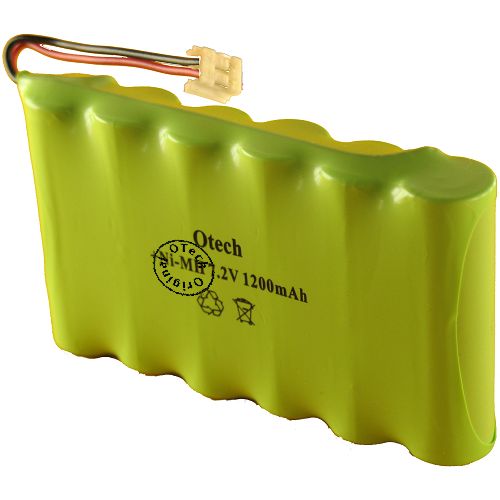 Pack accus AA avec sécurité intégrée 7.2V Ni-Mh 1700mAh