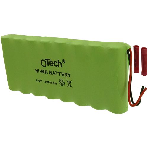 Pack accus AA sortie Fils + connecteurs à sertir 9.6V Ni-Mh 1500mAh