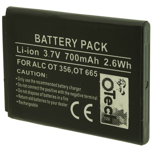 Batterie compatible Alcatel OT356 / CAB22B0000C1 3.7V Li-Ion 700mAh