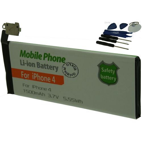 Batterie compatible iPh 4 / 616-0579 (avec outils) 3.8V Li-Ion 1430mAh
