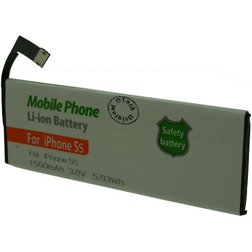 Batterie compatible iPh 5s (sans outils) 612-0610 3.8V Li-Ion 1560mAh