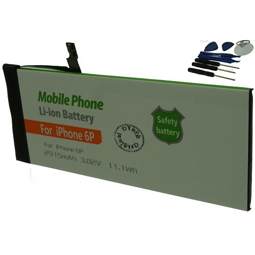 Batterie compatible iPh 6P 616-0802 (avec outils) 3.82V Li-Ion 2915mAh