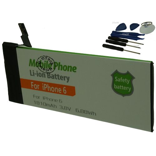 Batterie compatible iPh 6 / 616-0806 (avec outils) 3.7V Li-Ion 1810mAh