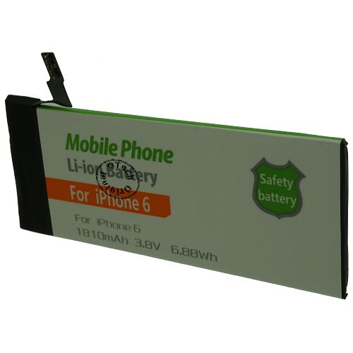 Batterie compatible iPh 6 (sans outils) 3.82V Li-Ion 1810mAh