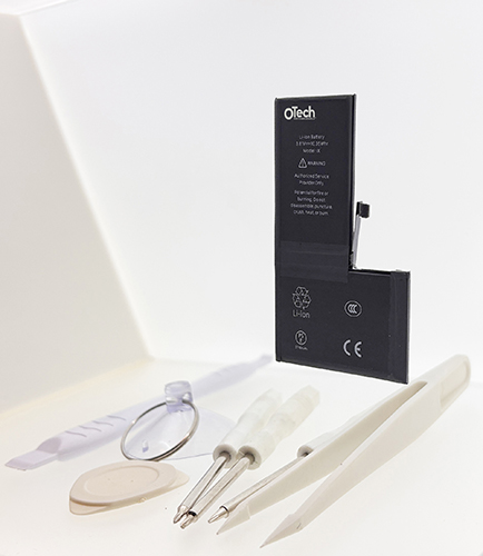 Batterie OTech compatible iPh X (avec outils) 3.81V Li-Ion 2716mAh