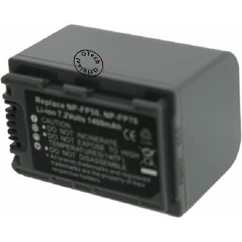Batterie compatible Sony NP-FP70 Grey 7.2V Li-Ion 1700mAh