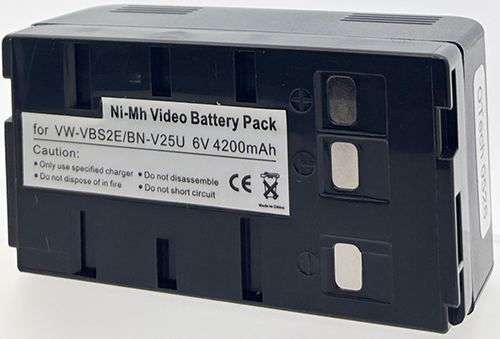 Batterie OTech pour BN-V20U / V22U (3 contacts) black 6V Ni-Mh 4400mAh