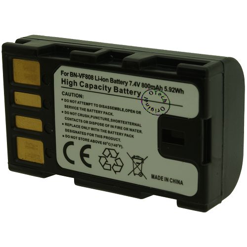 Batterie compatible JVC BN-VF808 7.4V Li-Ion 1000mAh