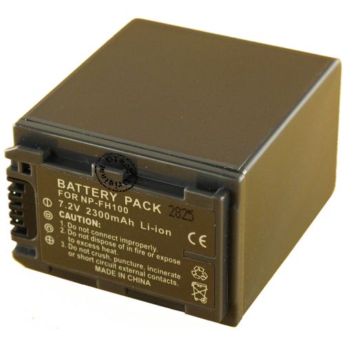 Batterie compatible Sony NP-FH100 7.4V Li-Ion 3300mAh