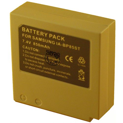 Batterie compatible Samsung IA-BP85ST 7.4V Li-Ion 1050mAh