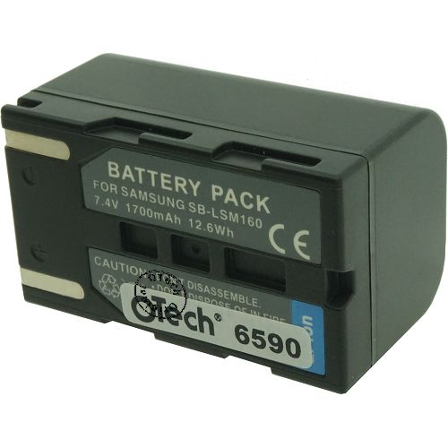 Batterie compatible Samsung SB-LSM160 7.4V Li-Ion 1700mAh