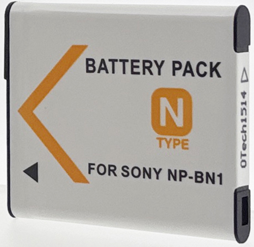 Batterie compatible Sony NP-BN1 3.7V Li-Ion 900mAh
