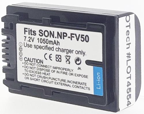 Batterie OTech compatible Sony NP-FV50 7.4V Li-Ion 1050mAh