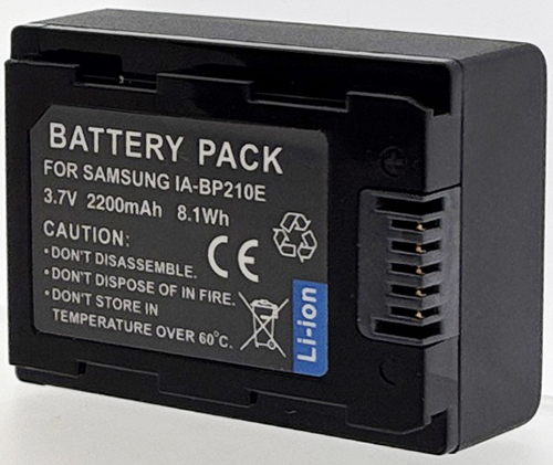 Batterie compatible Samsung IA-BP210E 3.7V Li-Ion 2200mAh