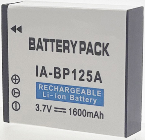 Batterie compatible Samsung BP125A 3.7V Li-Ion 1600mAh