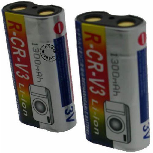 Batterie compatible CRV3 Rechargeable 2 X 3V Li-Ion 2000mAh