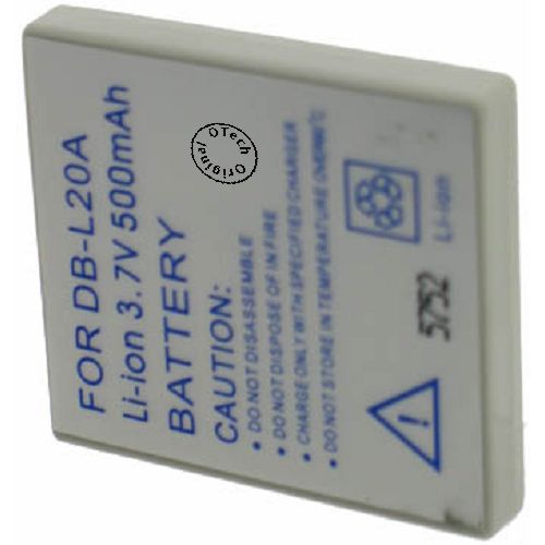 Batterie compatible DB-L20 3.7V Li-Ion 750mAh
