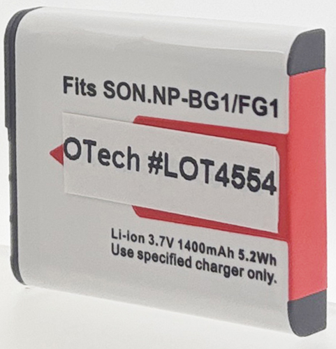 Batterie compatible Sony NP-BG1 3.7V Li-Ion 1400mAh